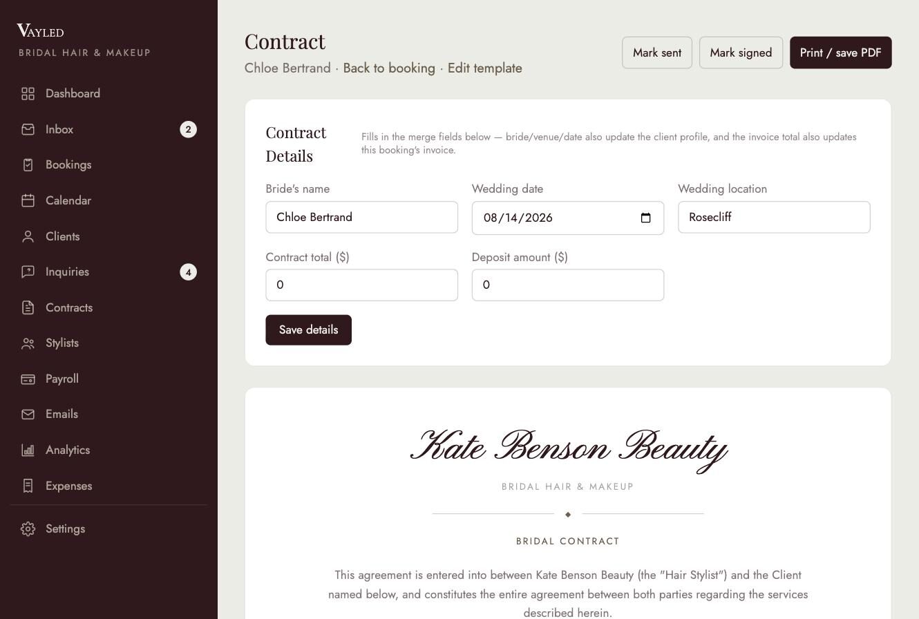 Contracts